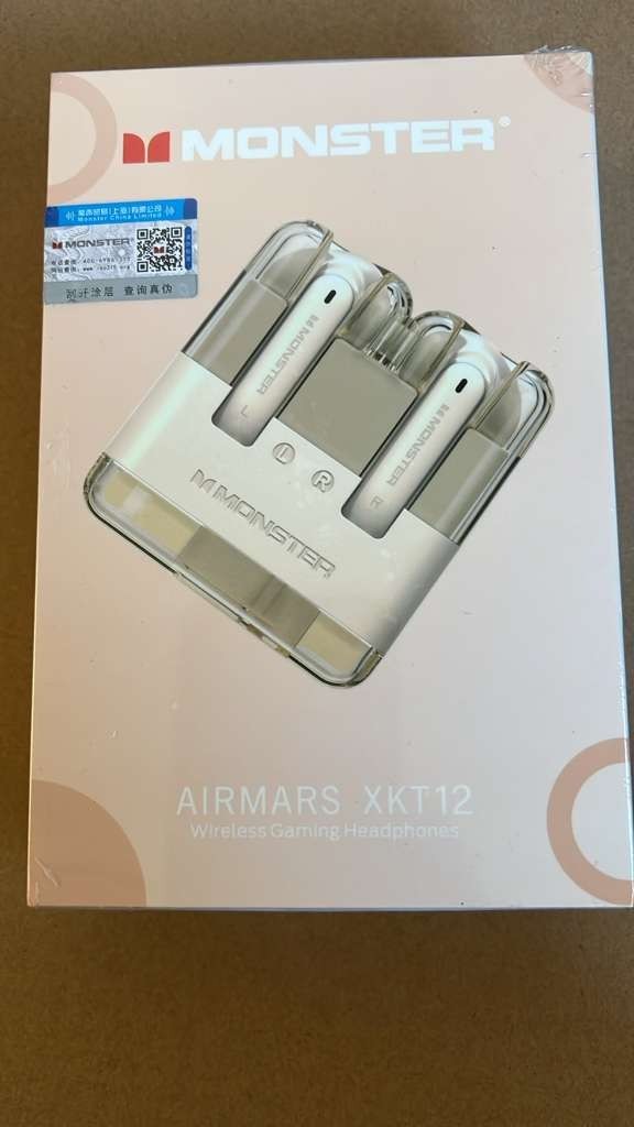 Monster AirMars XKT12 True Wireless Earphones Off White Ivory