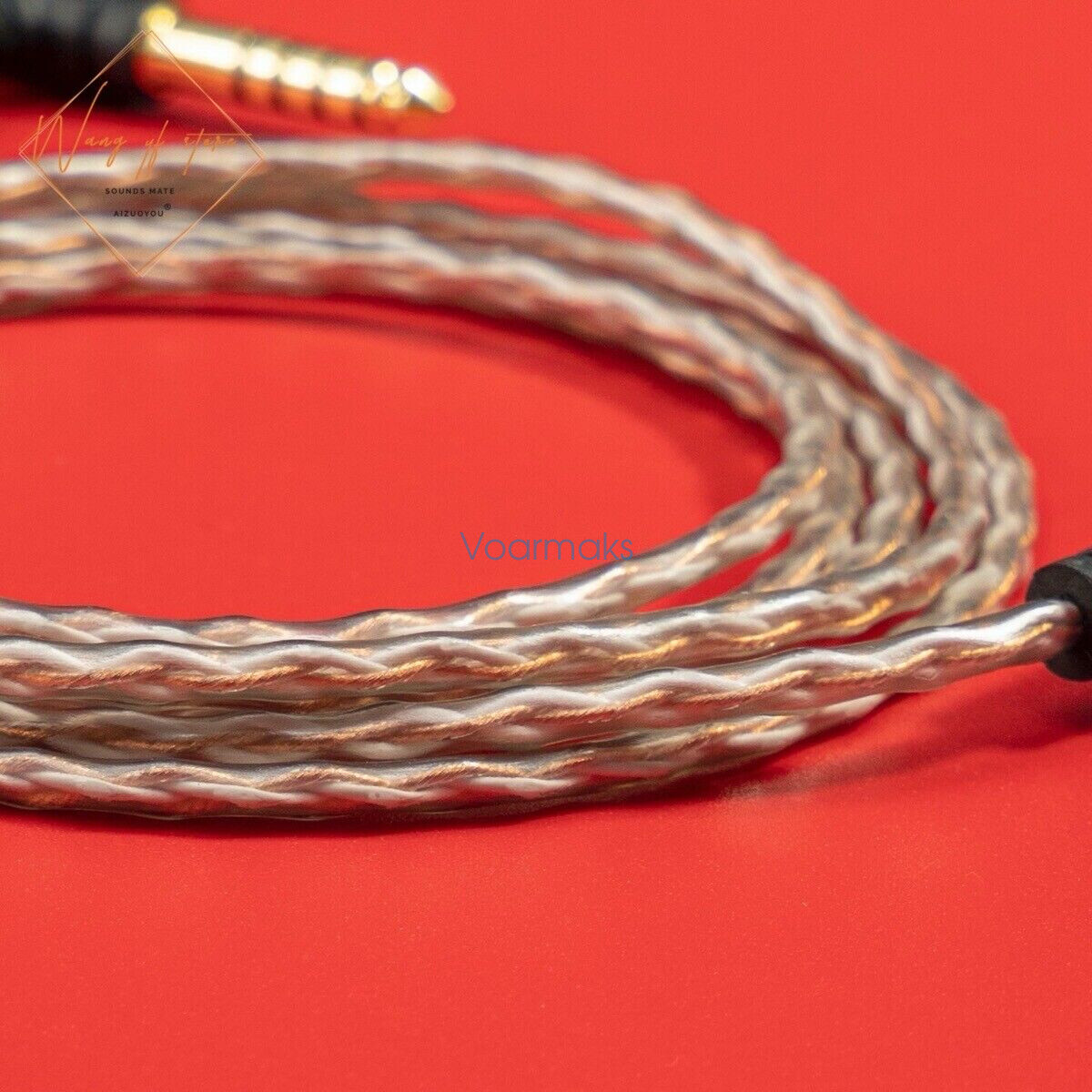 6N Hifi 4.4mm 2.5mm Cable For Audio Technica ATH M50x M40x M70x M60X Headphone