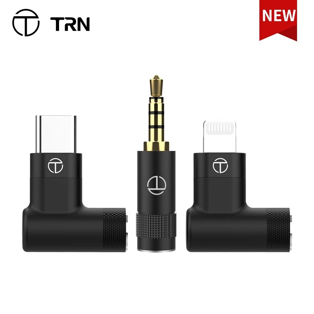 TRN TX TN T2 T3 pro Earphone Cable Jack 8 Core Copper Plated Real Gold Upgrade