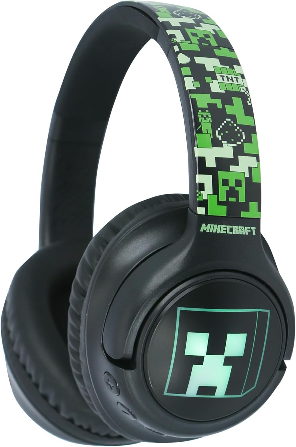 OTL Technologies MC1241 Minecraft Wireless Headphones with LED Light Up Feature
