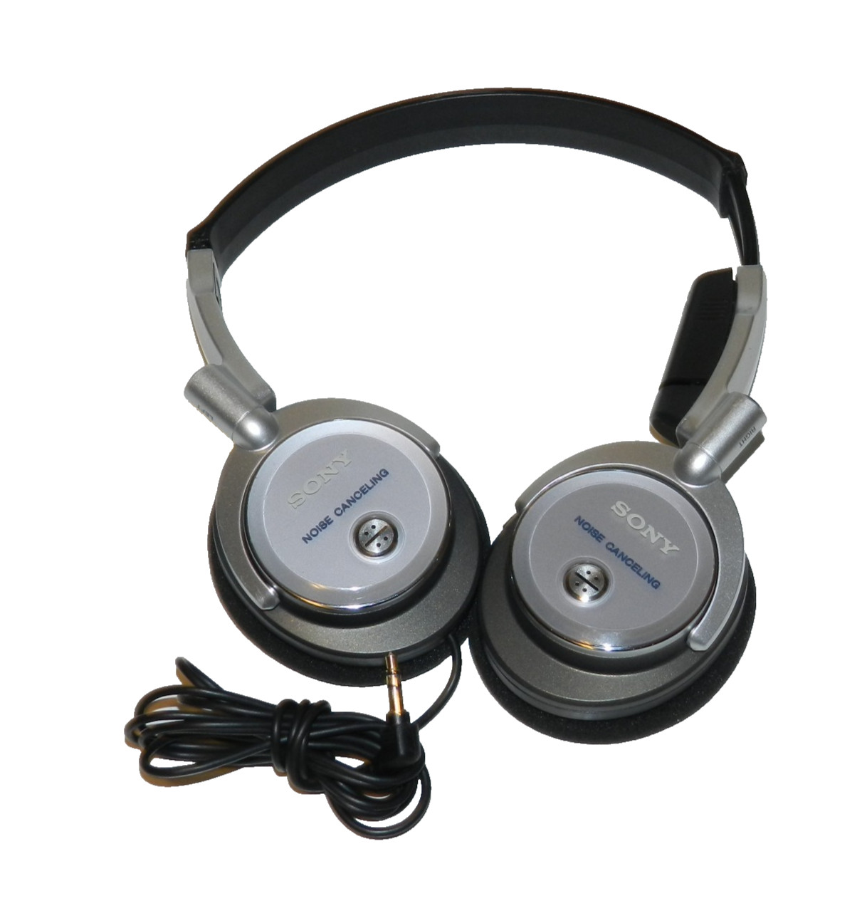 Sony MDR-NC6 Noise Canceling Headphones Wired Over-Ear Tested Working
