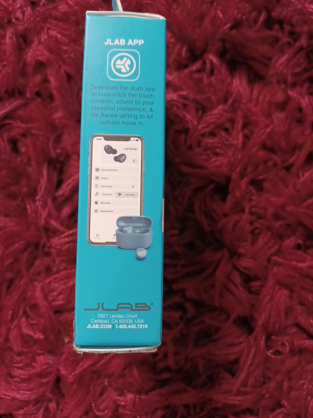 JLab GO Air POP True Wireless In-Ear Headphones – Lilac (EBGAIRPOPRLLC124) *NEW*