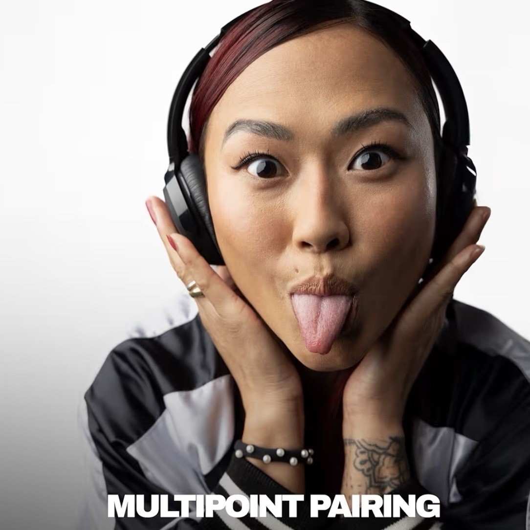 Skullcandy Riff 2 Wireless Bluetooth On-Ear Headphones 34Hr Battery Black (NEW)