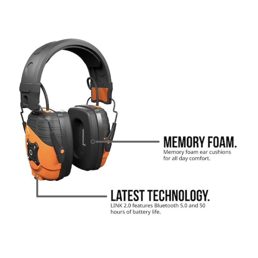 ISO Tunes LINK 2.0 Manufacturer Bluetooth Earmuffs IT-48