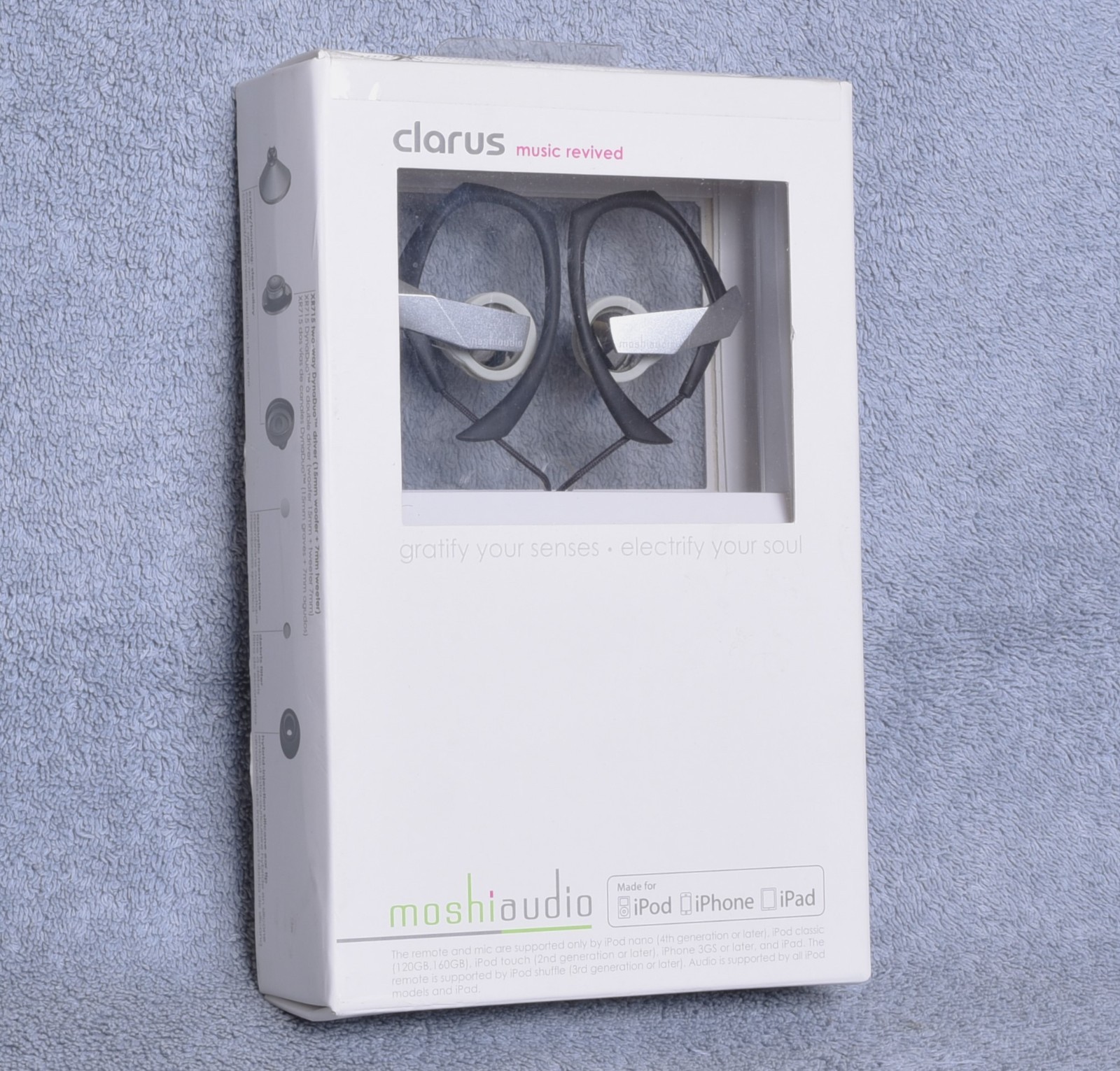 Moshi Audio Clarus Premium Dual Driver MFI In-Ear Headset 99MO035201