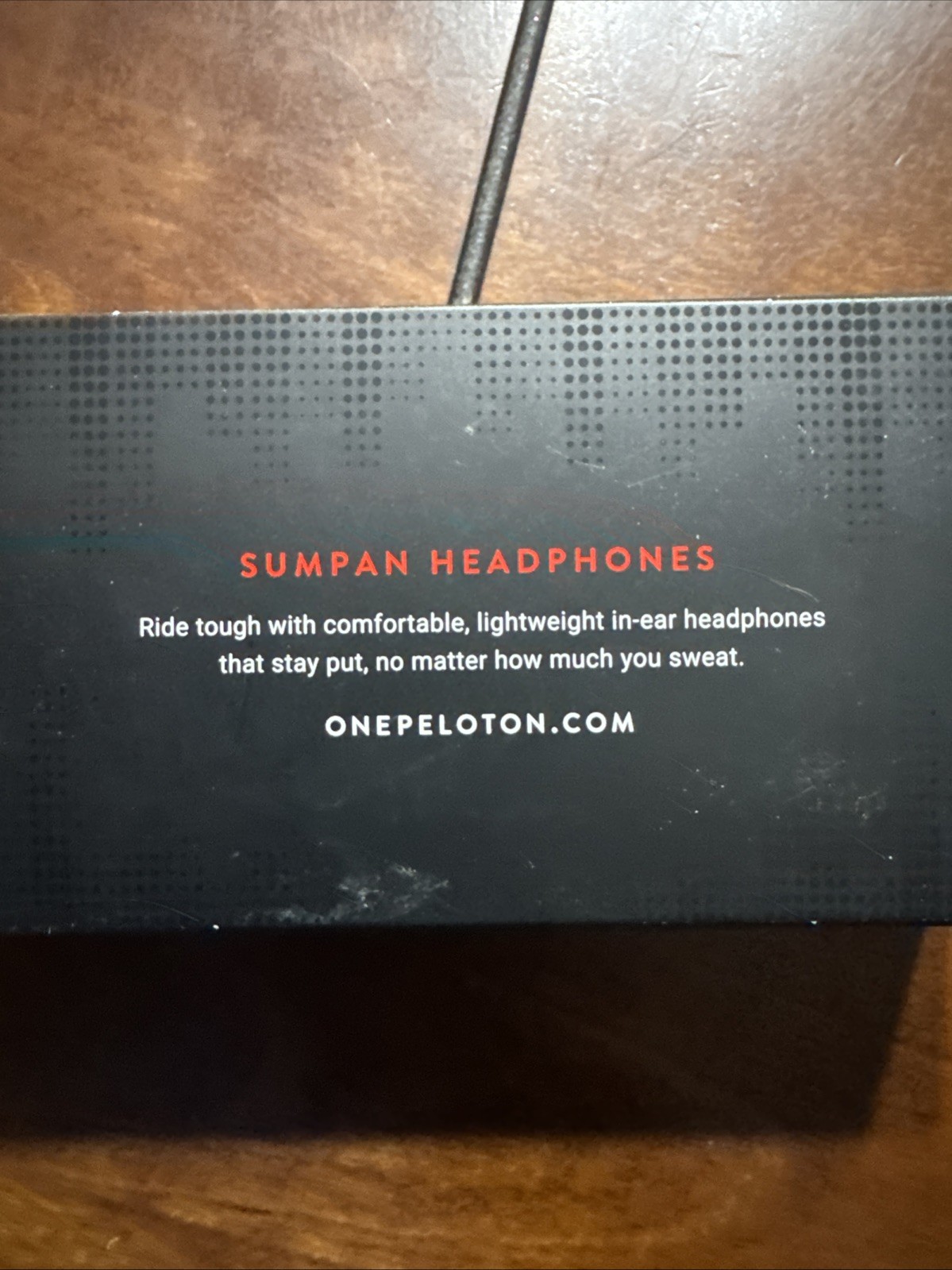 Peloton X Urbanears Sumpan Wired Headphones PLHPB01 3.5mm & 2.5mm Black NEW