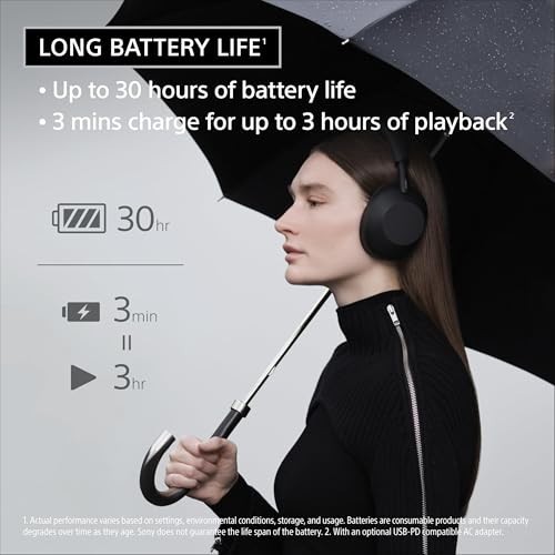 Sony WH-1000XM6 Wireless Noise Cancelling Headphones Platinum Silver Bluetooth
