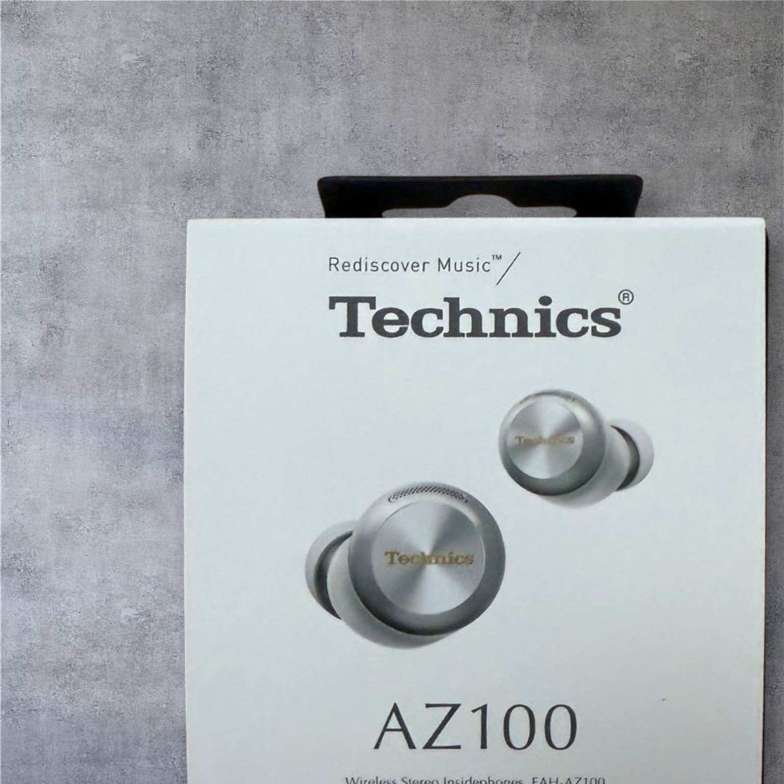 Technics EAH-AZ100-S Wireless Earphones Magnetic Fluid Driver Bluetooth Silver