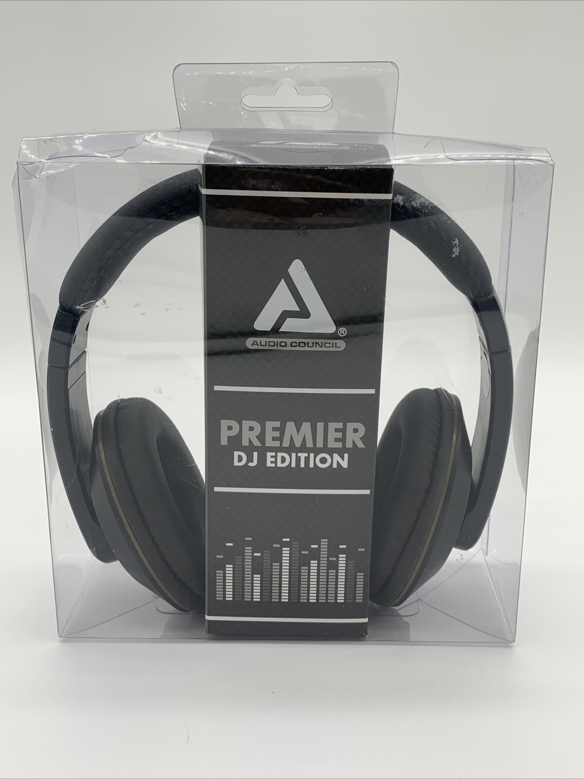 Audio Council Premier DJ Edition Over Ear Headphones Black / Gold NEW