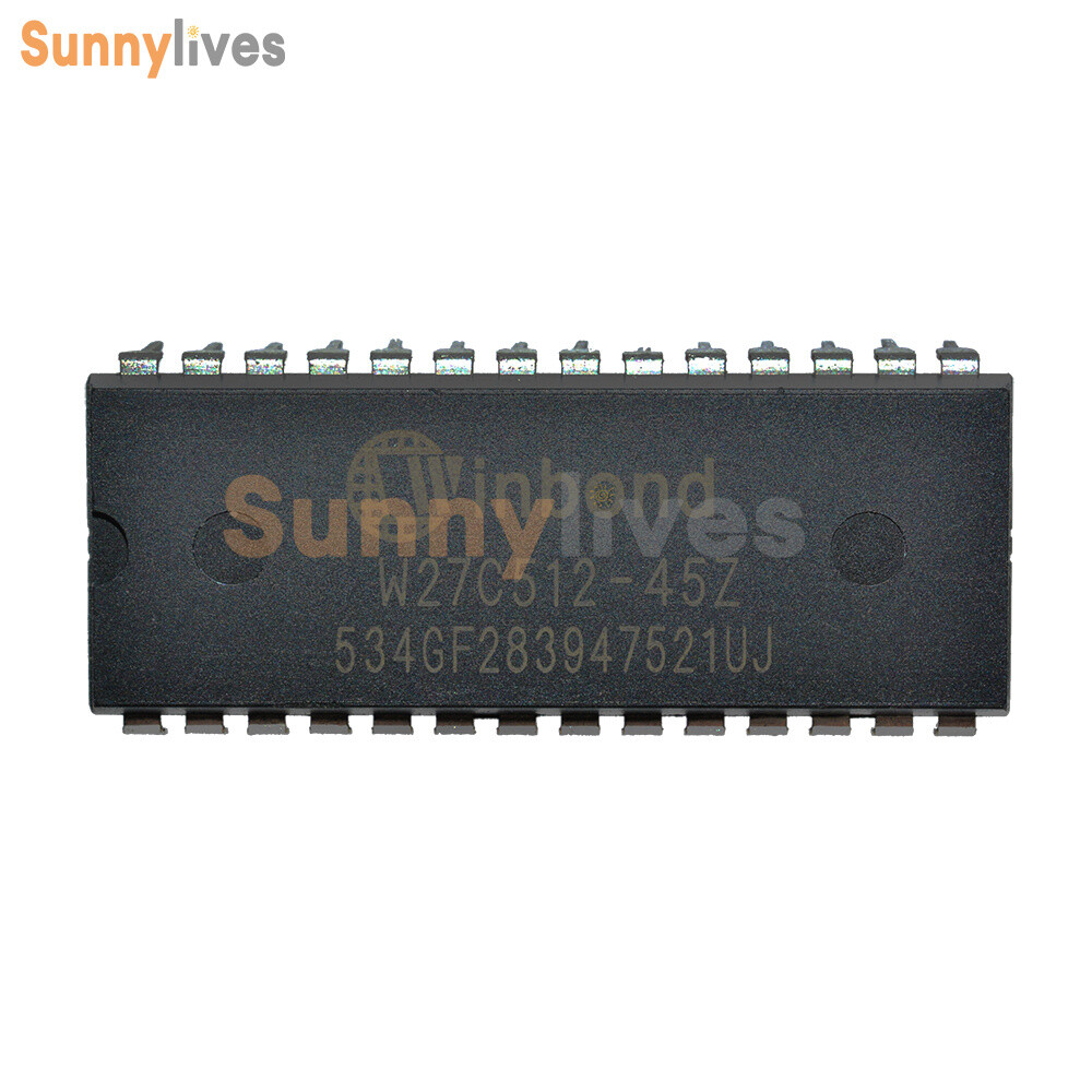 100Pieces W27C512-45Z W27C512 IC DIP EEPROM 512KBIT 45NS Winbond EEPROMs