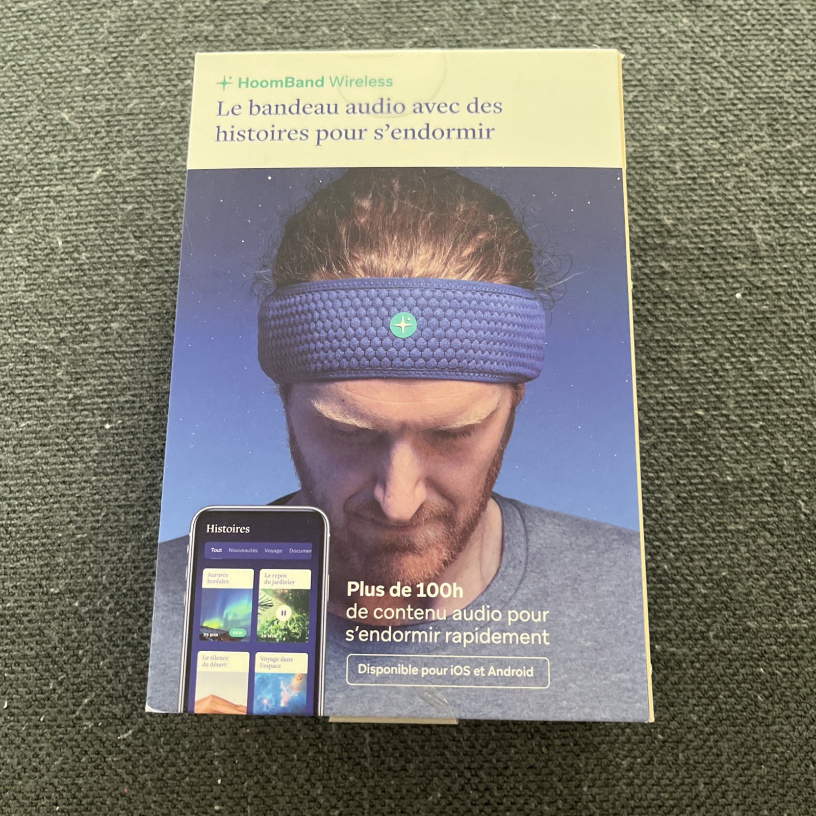 HoomBand Bluetooth Sleep Headband Headphone for Sleep, Travel, Meditation