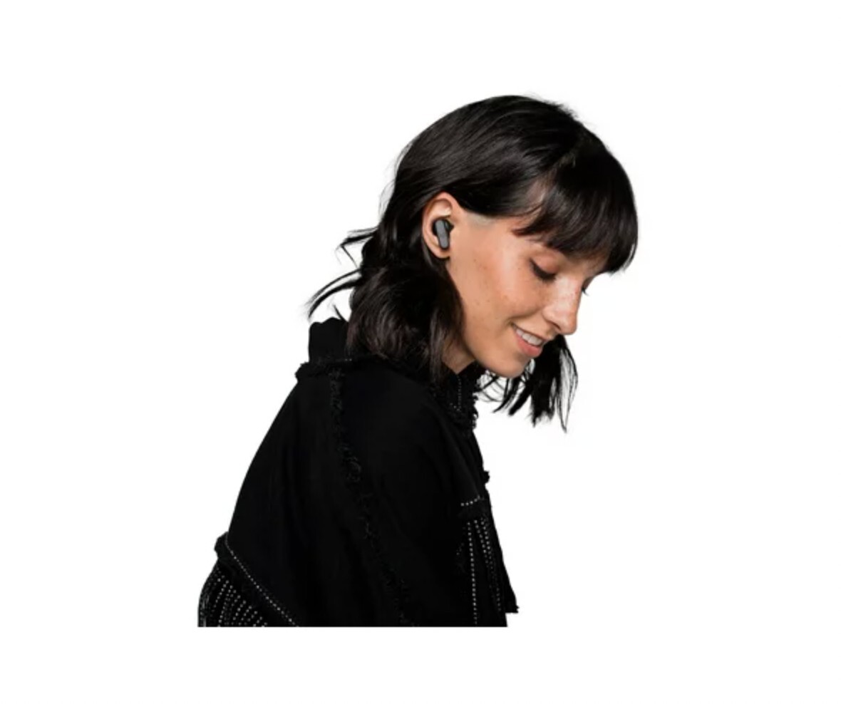 Skullcandy Dime XT True Wireless Headphones with Charging Case, Black, S2DMW-P76