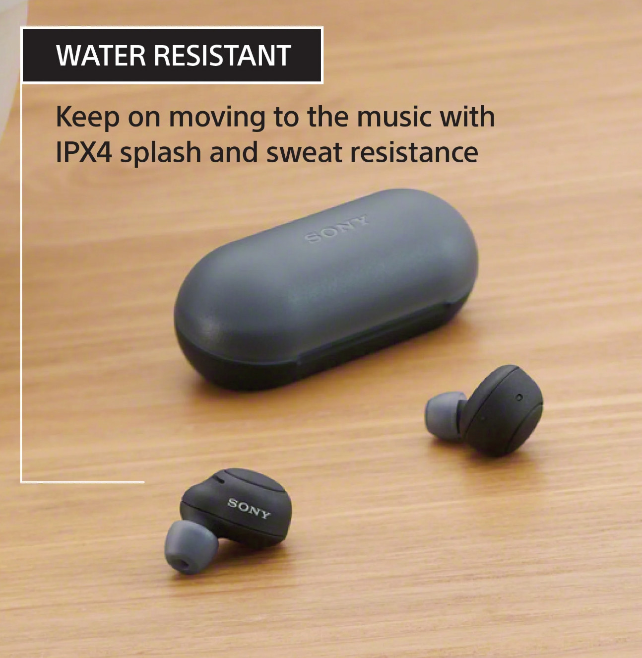 Sony WF-C500 Truly Wireless In-Ear Bluetooth Headphones – Black