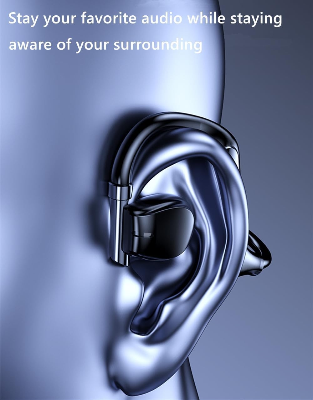 Bone Conduction Bluetooth Headphones – 38 Hours Playtime for Active Lifestyles