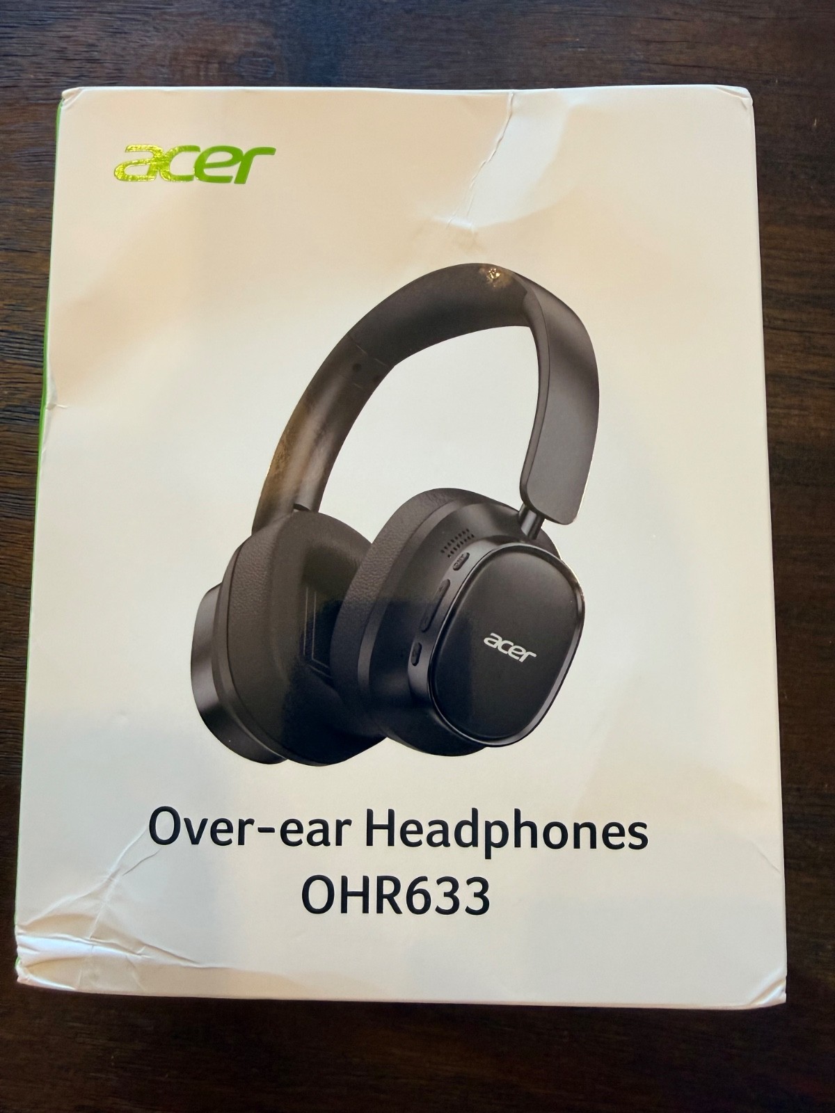 NEW ACER Over Ear Headphones OHR633 in Cream