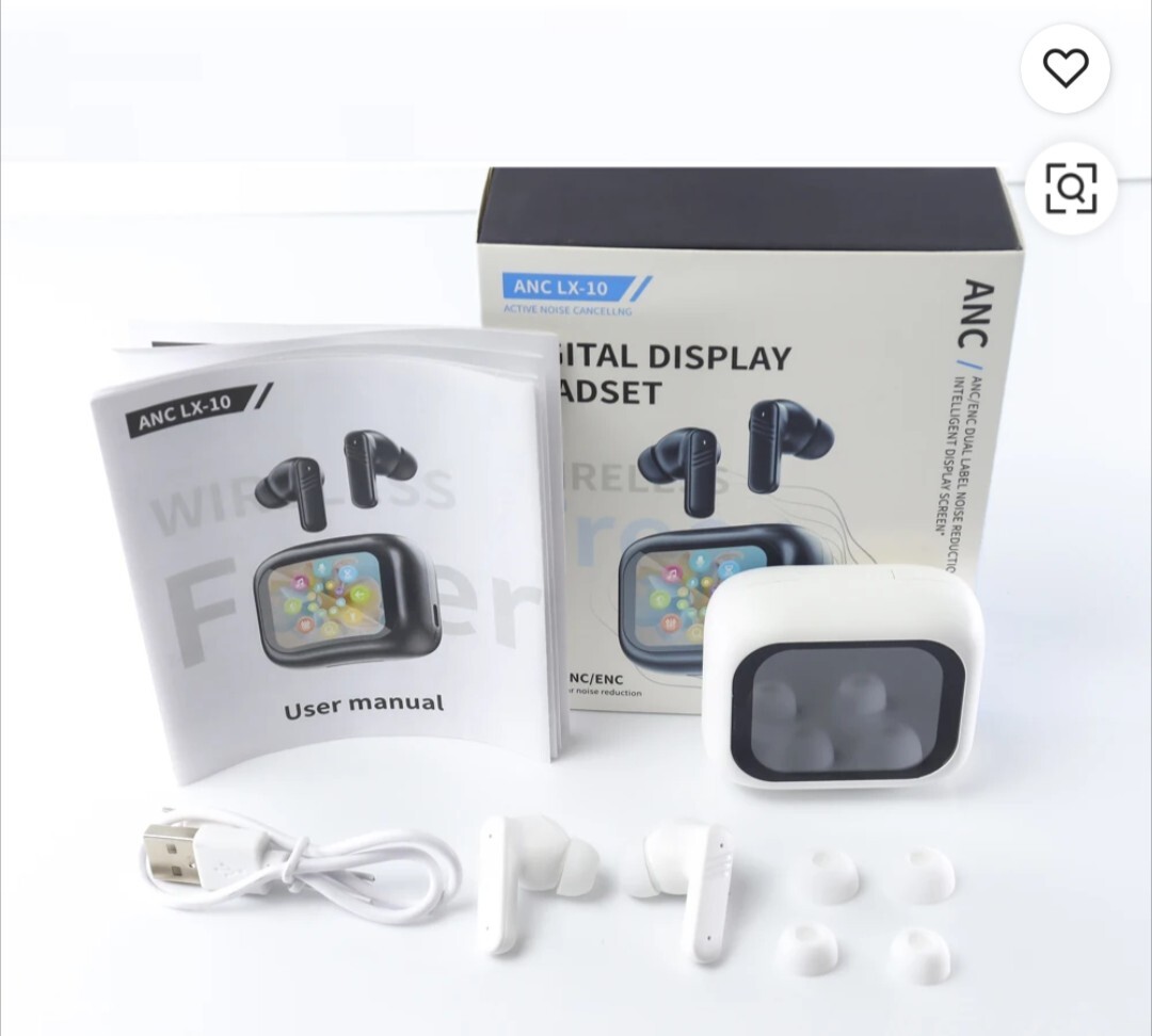 Earbuds, Noise Canceling,5.4 Bluetooth, 13mm Speakers. Newest 2025 Model LX-10