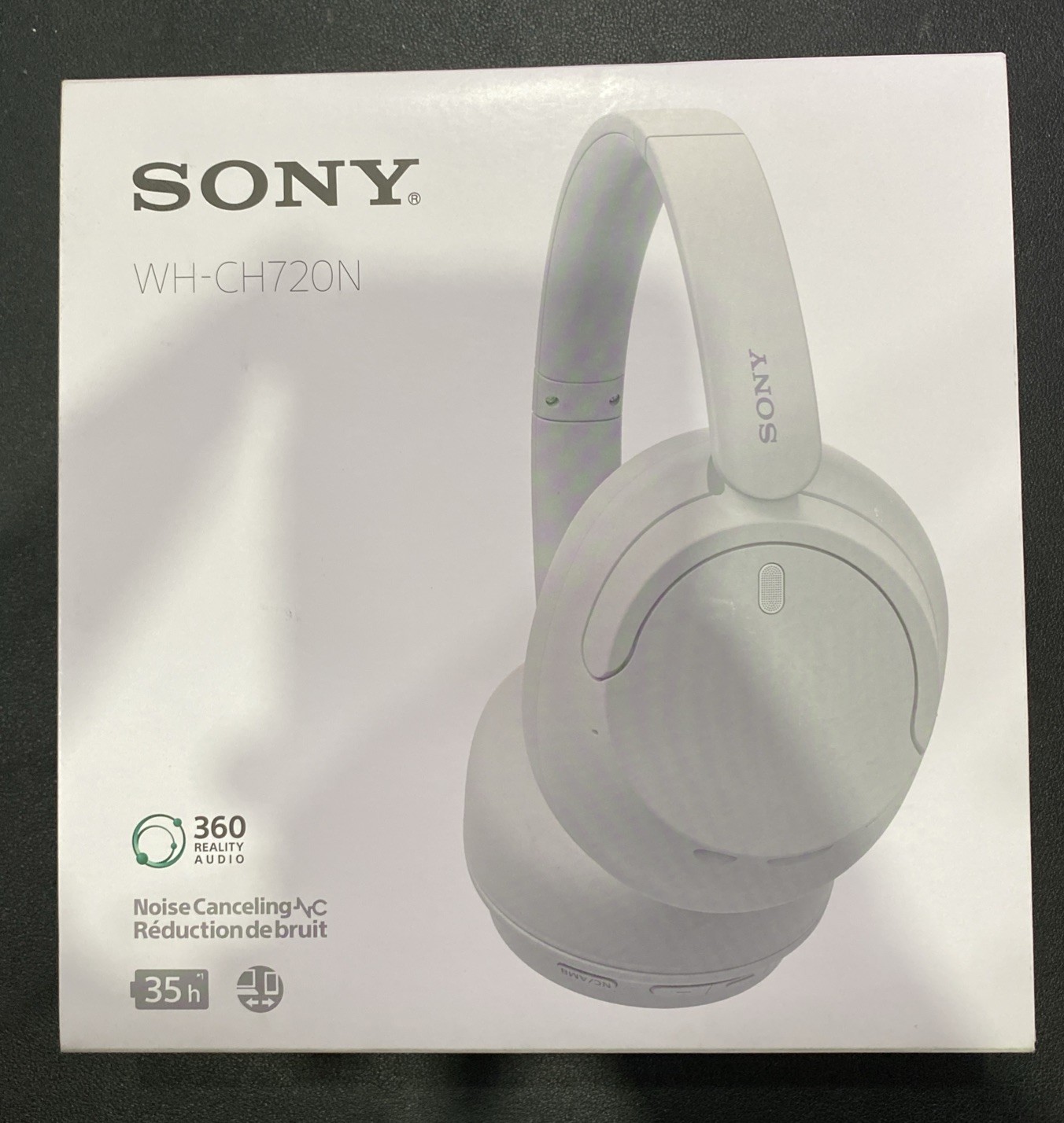 Sony WH-CH720N Noise Canceling Wireless Headphones – White