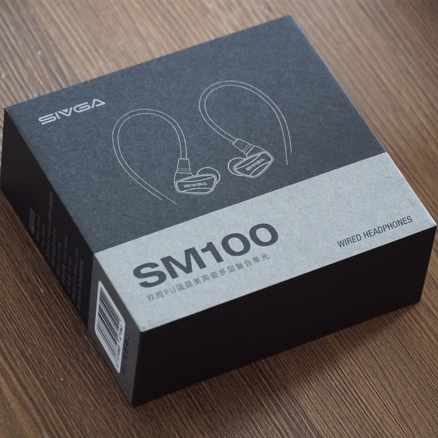 SIVGA SM100 10mm Dual-Chamber Dynamic Driver In-Ear Wired Earphones