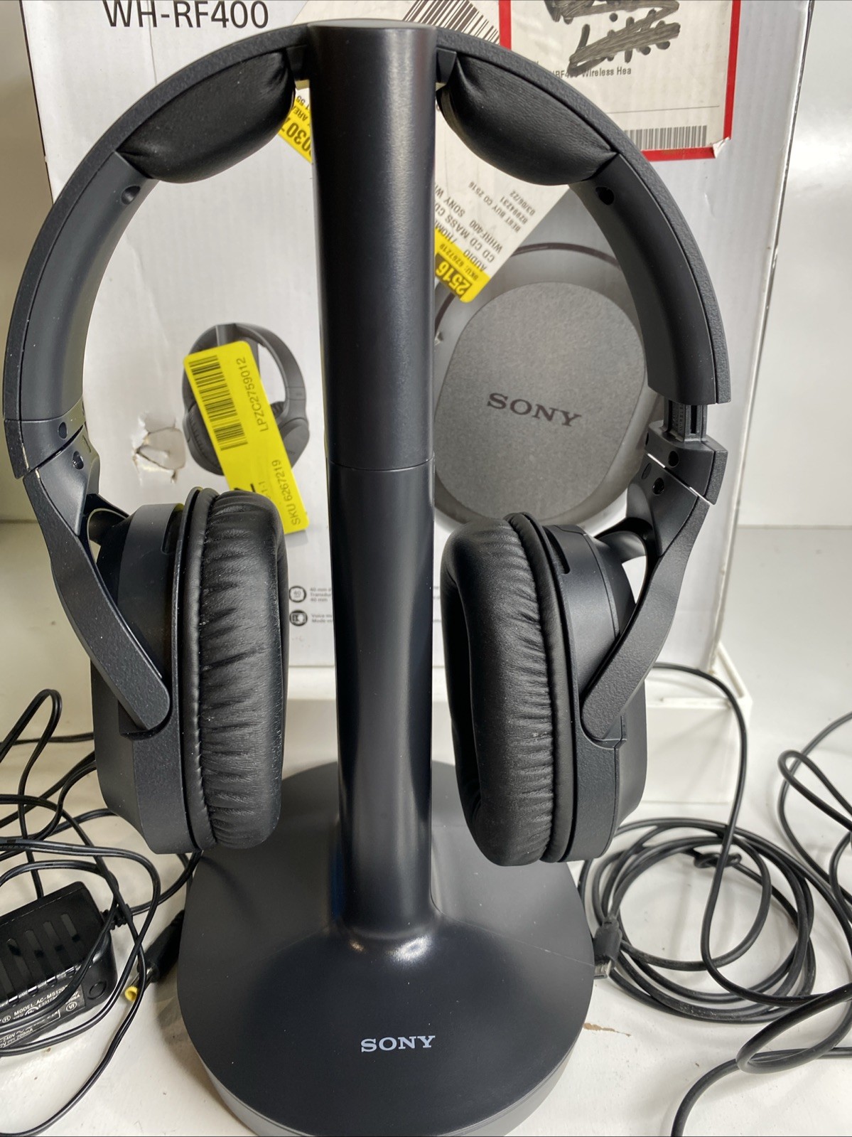 Sony WH-RF400 Wireless Home Theater Headphones – Black