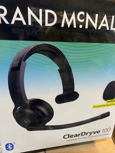 Rand Mcnally DRYVE100 Cleardryve 100 Mono Headset (NEW)