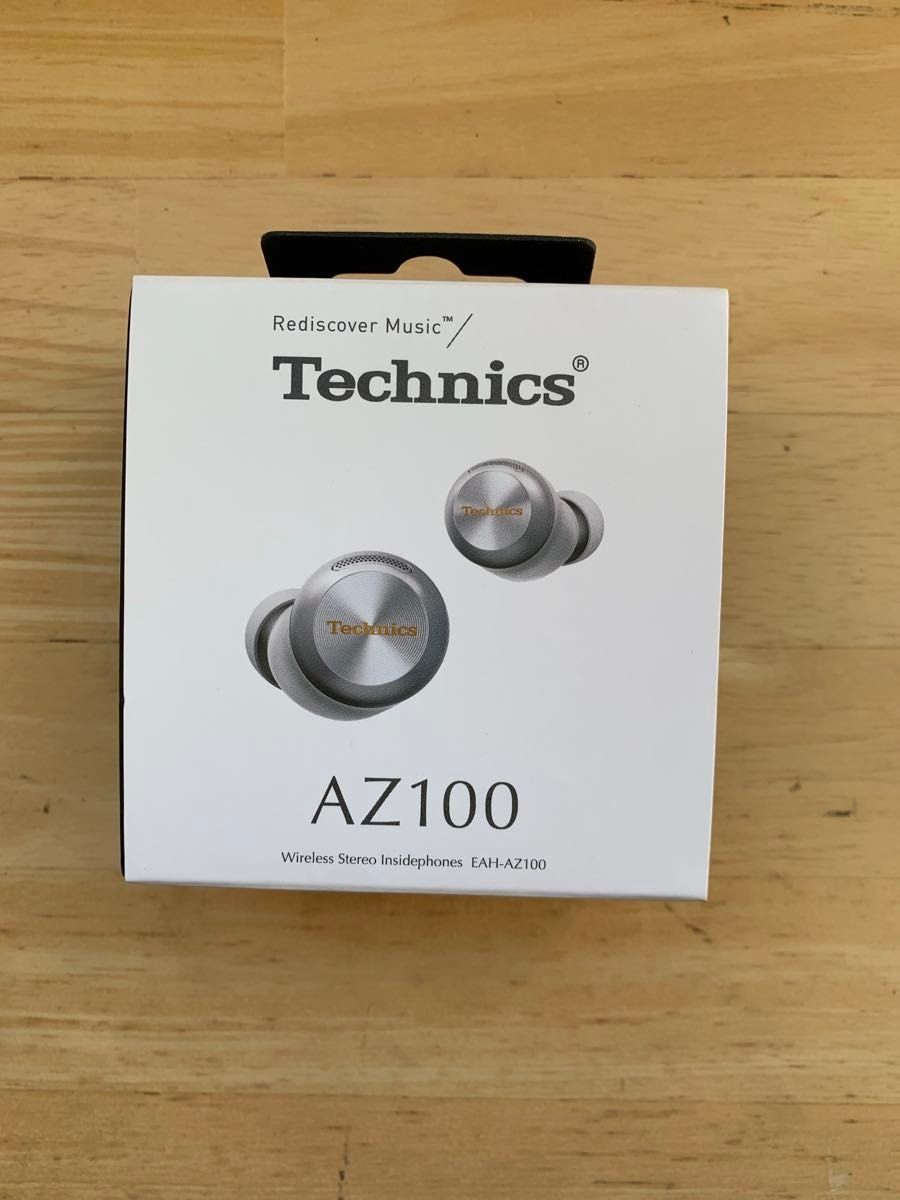 Technics EAH-AZ100 Wireless Earphones Magnetic Fluid Driver Bluetooth Silver NEW