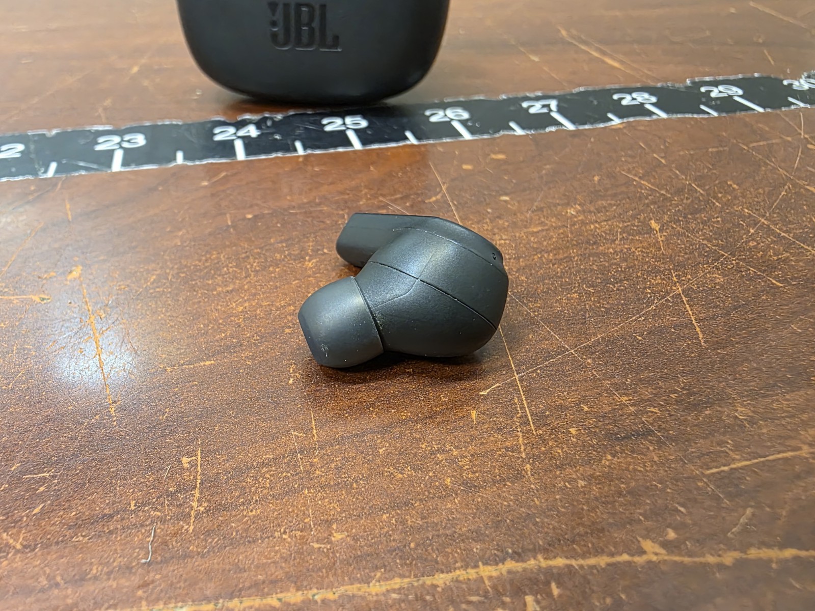 JBL Vibe Beam True Wireless Earbuds, Black, FOR PARTS