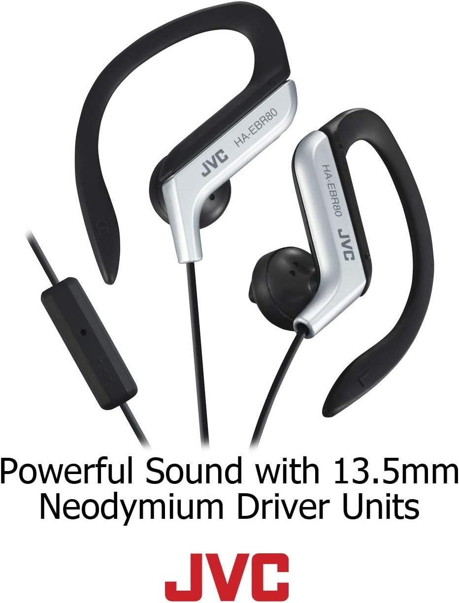 Dynamic Driver Water-Resistant Sports Clip Headphones – Perfect for Fitness