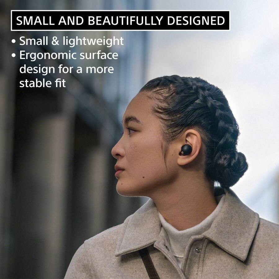 Sony – WF-1000XM5 True Wireless Noise Cancelling Earbuds, open box- BLACK