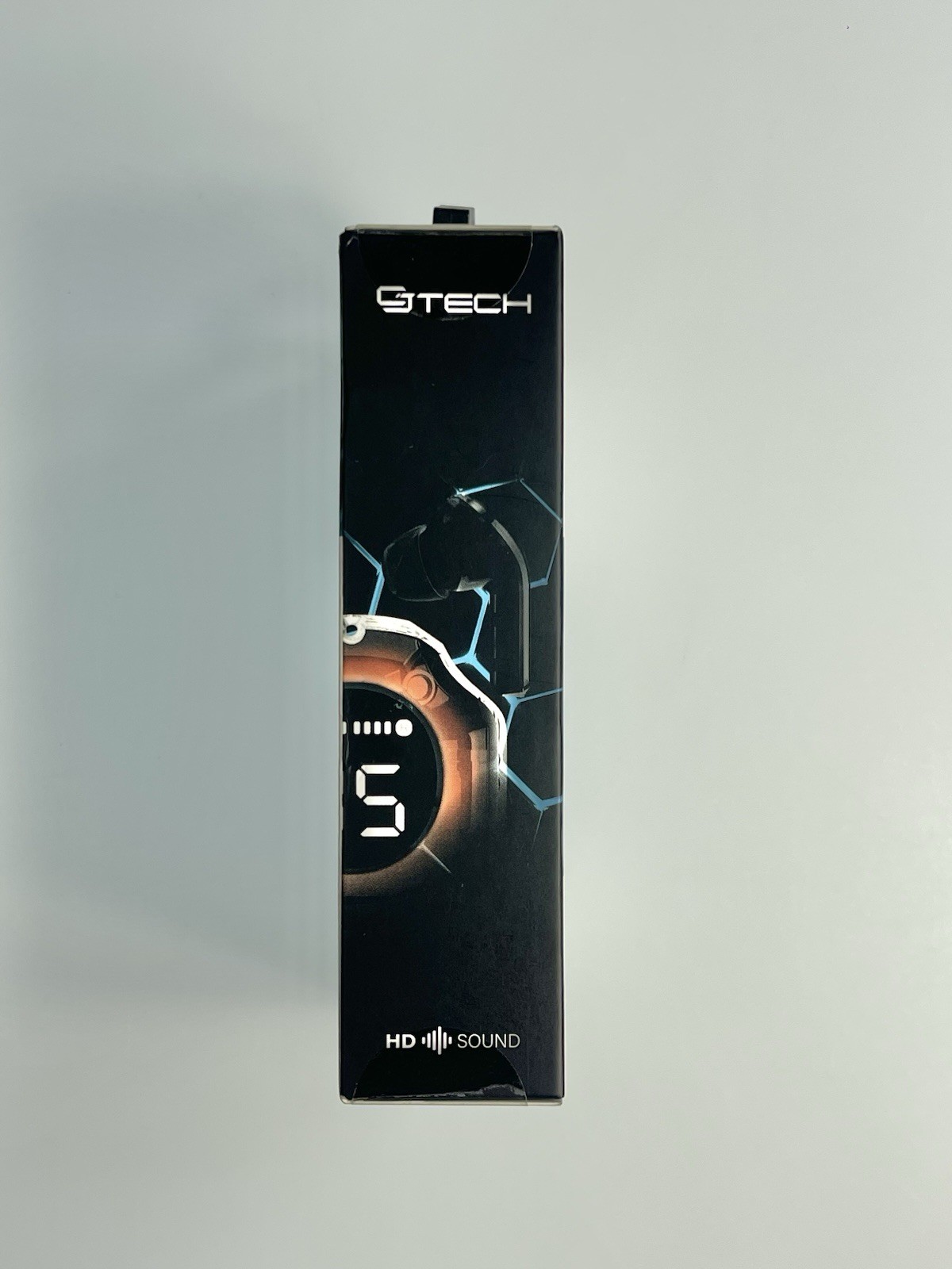 GTECH TWS Earbuds Black Bluetooth Touch Control Fast Charging LED Display