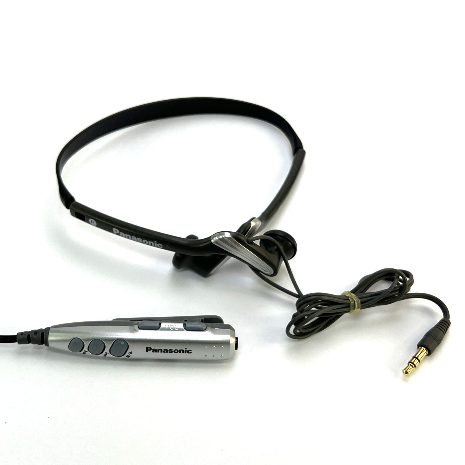 Panasonic Headphones Ultra-Lightweight In-Ear with In-Line Wired Remote Control