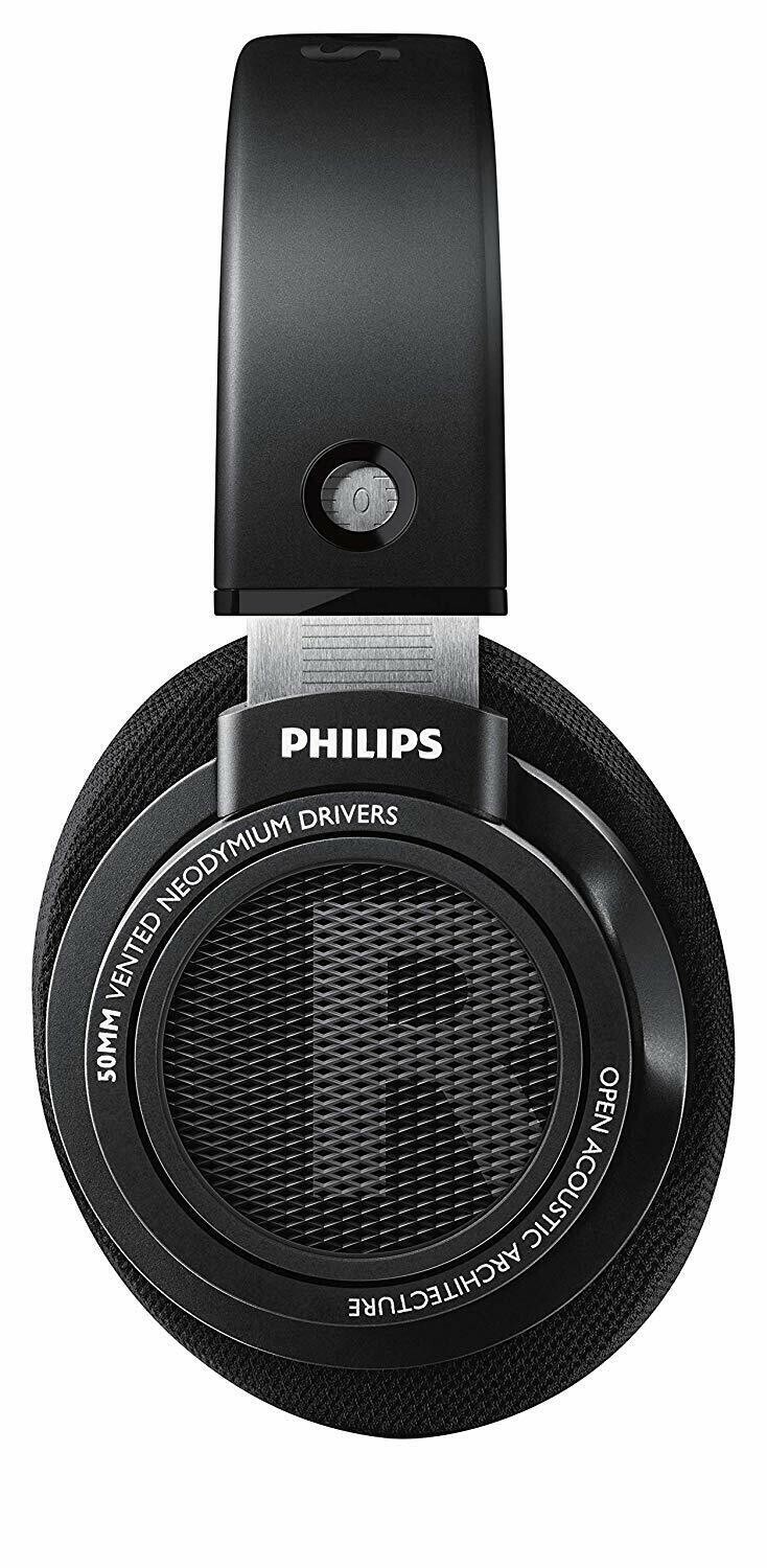 Philips SHP9500 HiFi Precision Stereo Over the Ear 耳机 黑色 开放式-