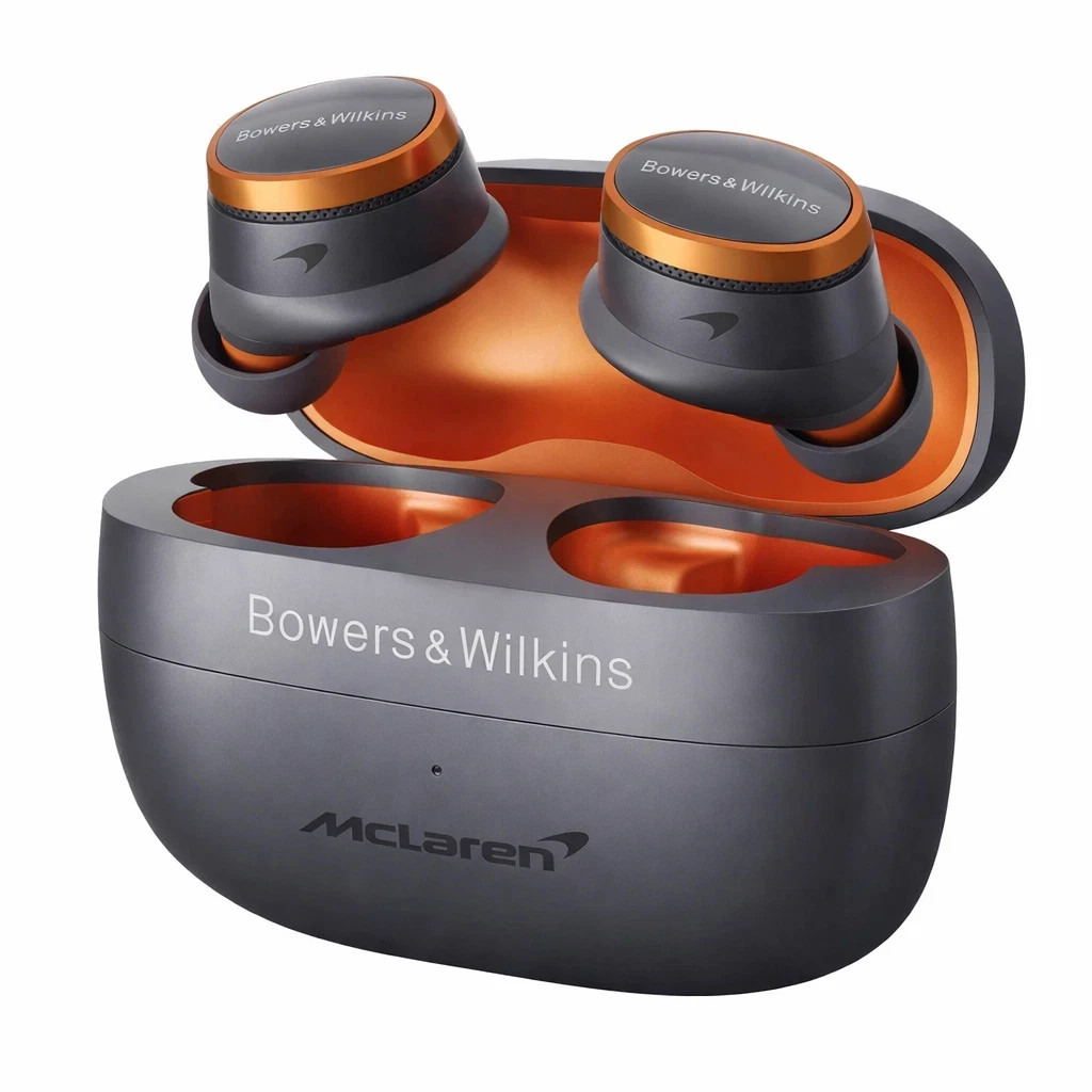 Bowers & Wilkins B&W Pi8 McLaren True Wireless Earbuds ANC Noise Canceling