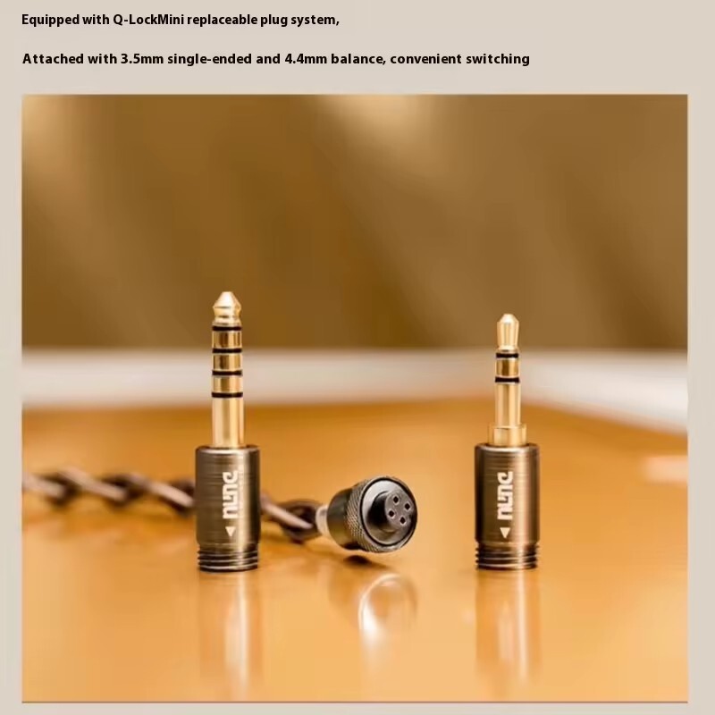 Dunu Vulkan2 In Ear Earphones Wired Hifi Earbuds Q-Lock Mini Interchangeable