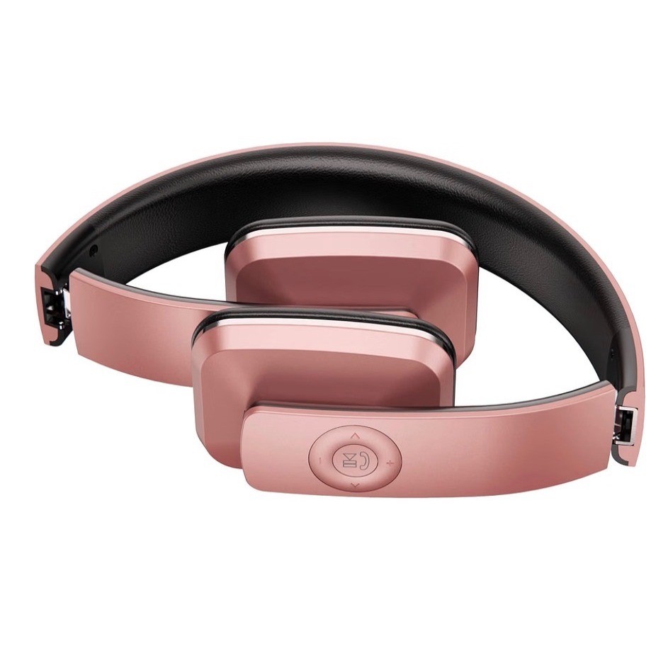 NEW Apex Pro Wireless Bluetooth Noise Cancelling Foldable Headphones Rose Gold