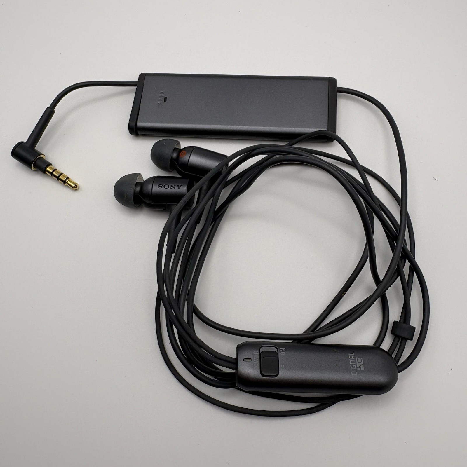 Sony MDR-EX750NA Active Noise Cancelling Wired In-Ear Headphones Earbuds Black