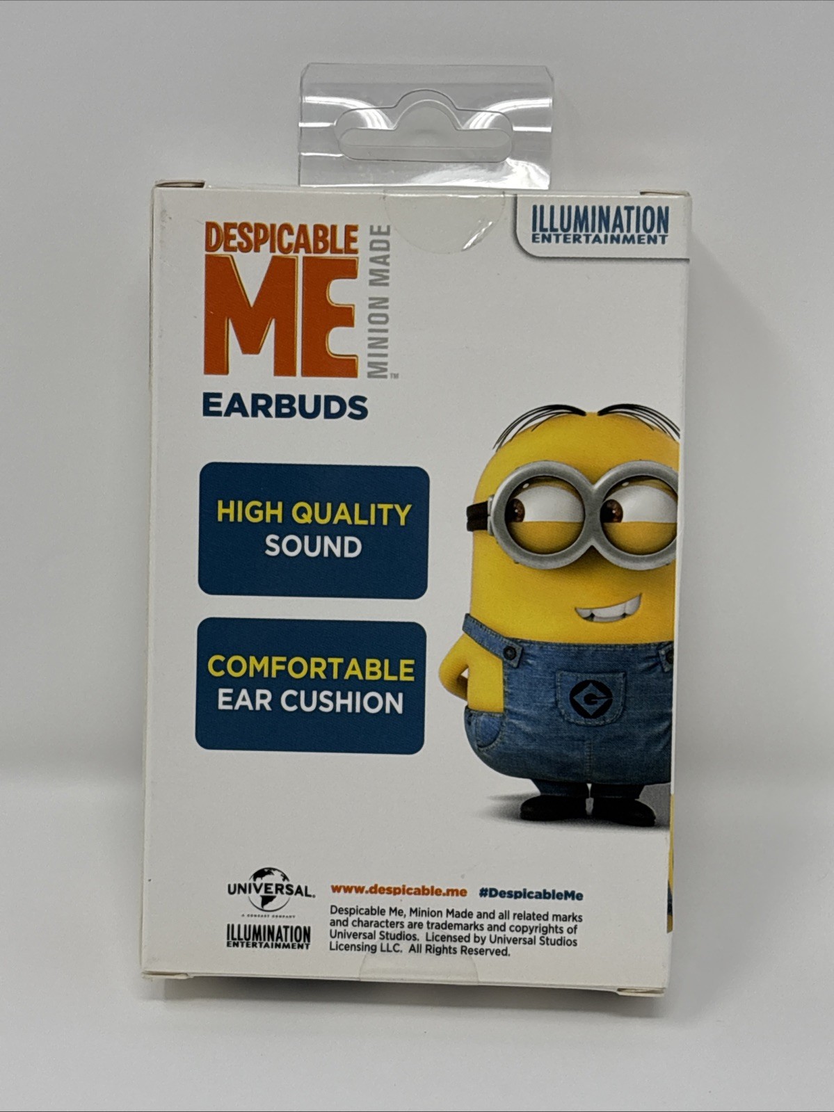 New Minions Despicable Me Earbuds 3.5MM Jack New Sealed