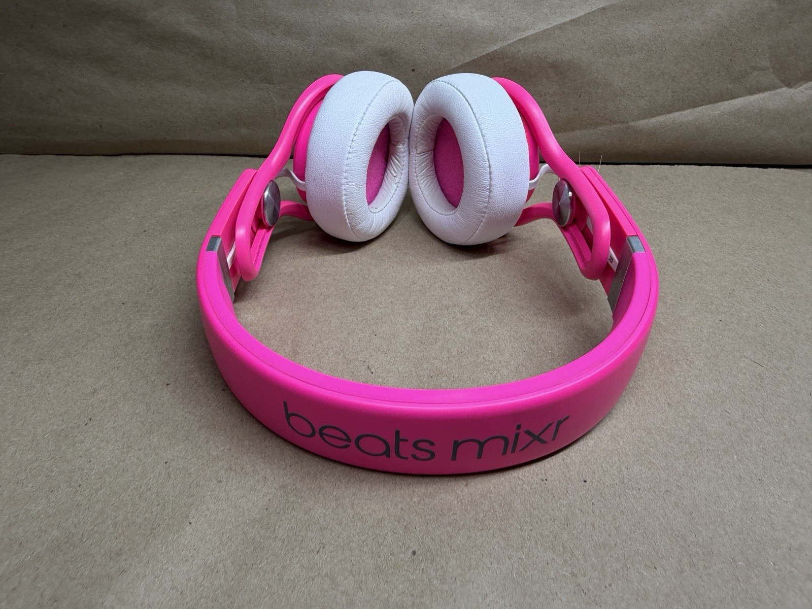 Beats by Dr. Dre Beats MIXR Over the Head DJ Wired Headphones Pink White