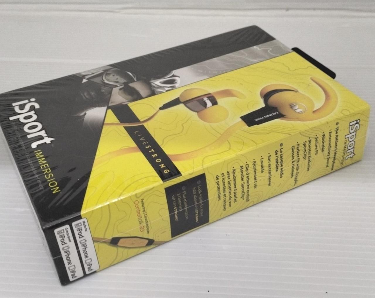 Monster Earphones ISPORT IMMERSION Used
