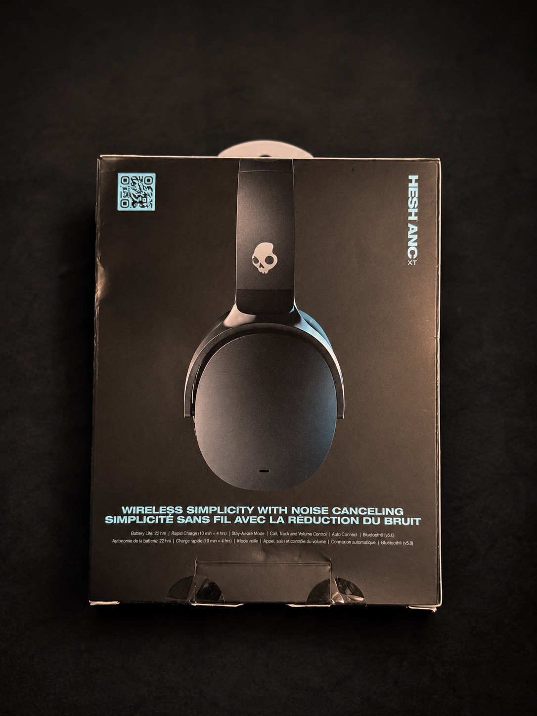 Skullcandy Hesh ANC XT Wireless Noise Canceling Bluetooth Headphones Gray New
