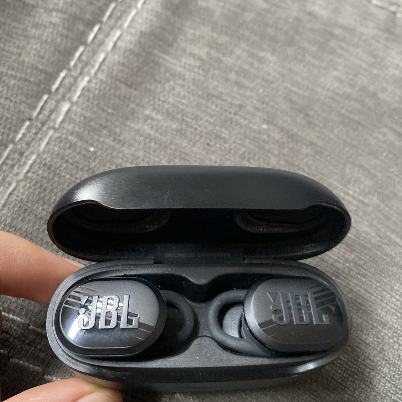 JBL Endurance Peak III In Ear Wireless Headphones – Black