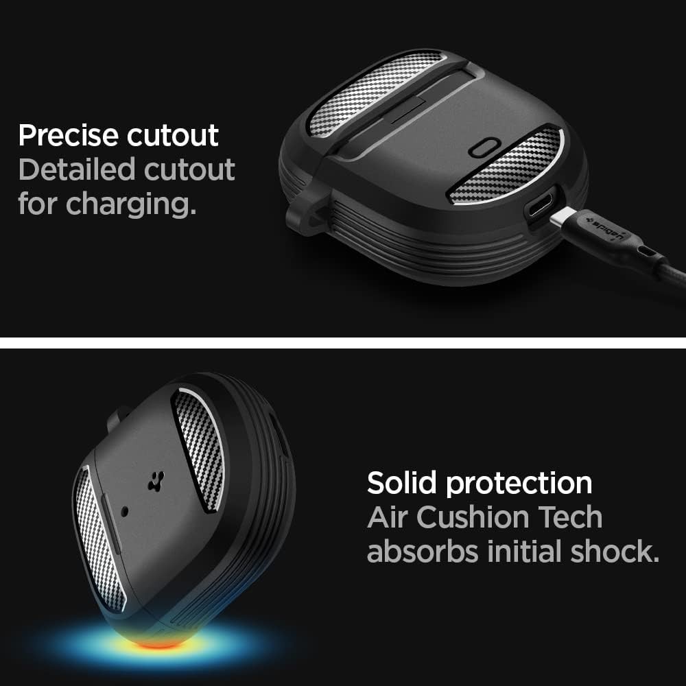 Matte Black Protective Case for QuietComfort Earbuds II and Ultra Durable Design