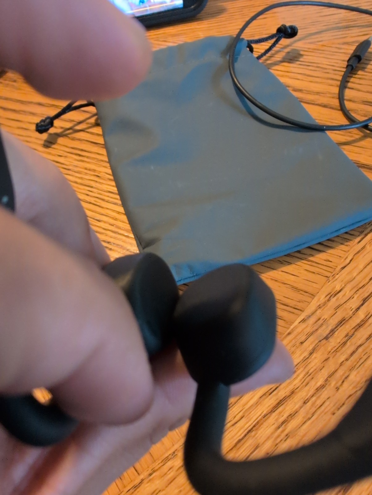 Shokz – OpenMove Bone Conduction Open Ear Headphones (S661) – Gray