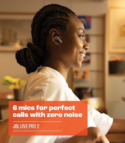 Live Pro 2 – True Wireless Noise Cancelling Earbuds, up to 40 Hours of Black