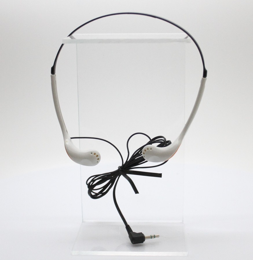 Vintage Sony Lightweight Vertical Wired Headphones (MDR-W014)