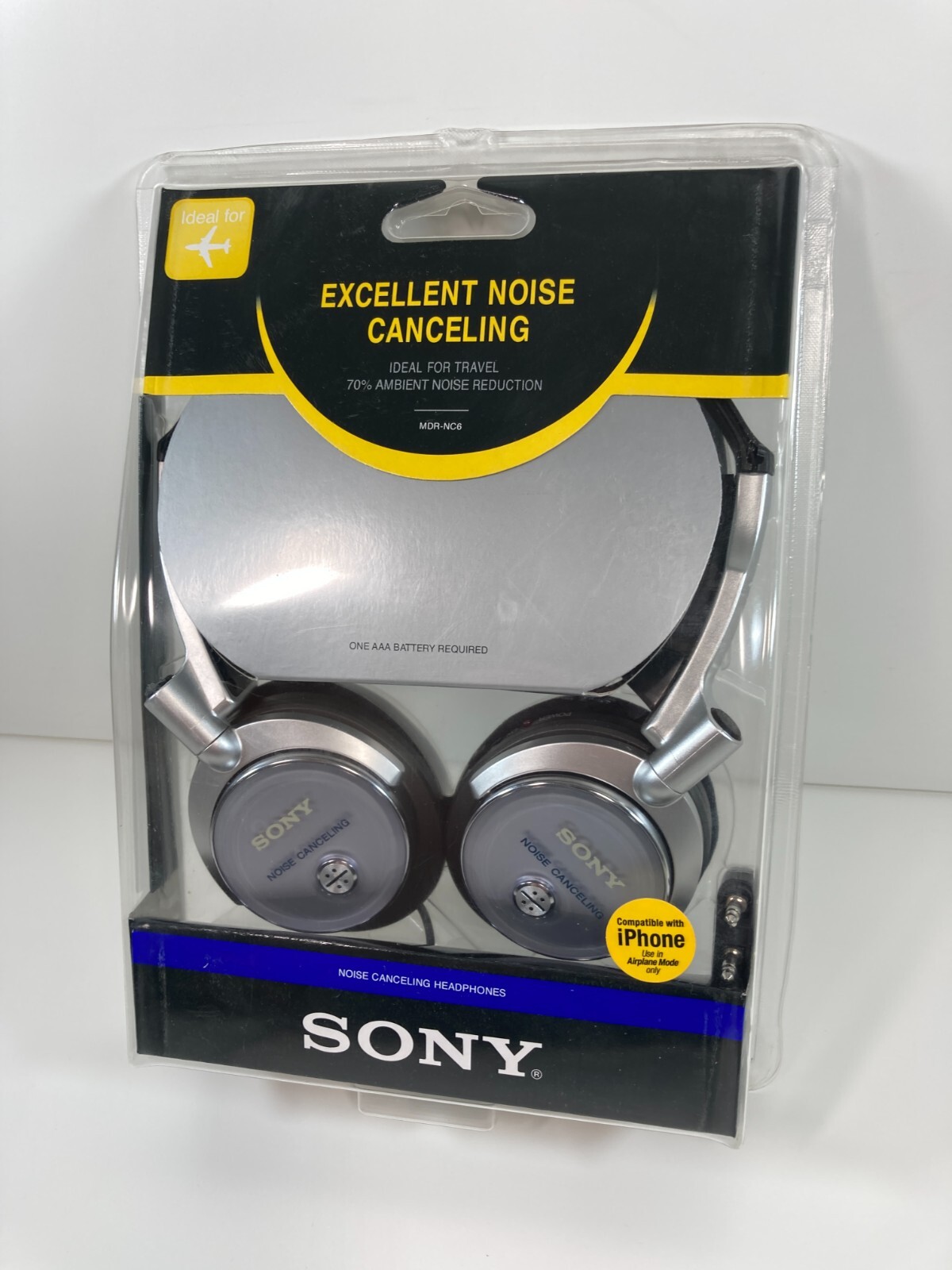 Sony MDR-NC6 Noise Canceling Headphones
