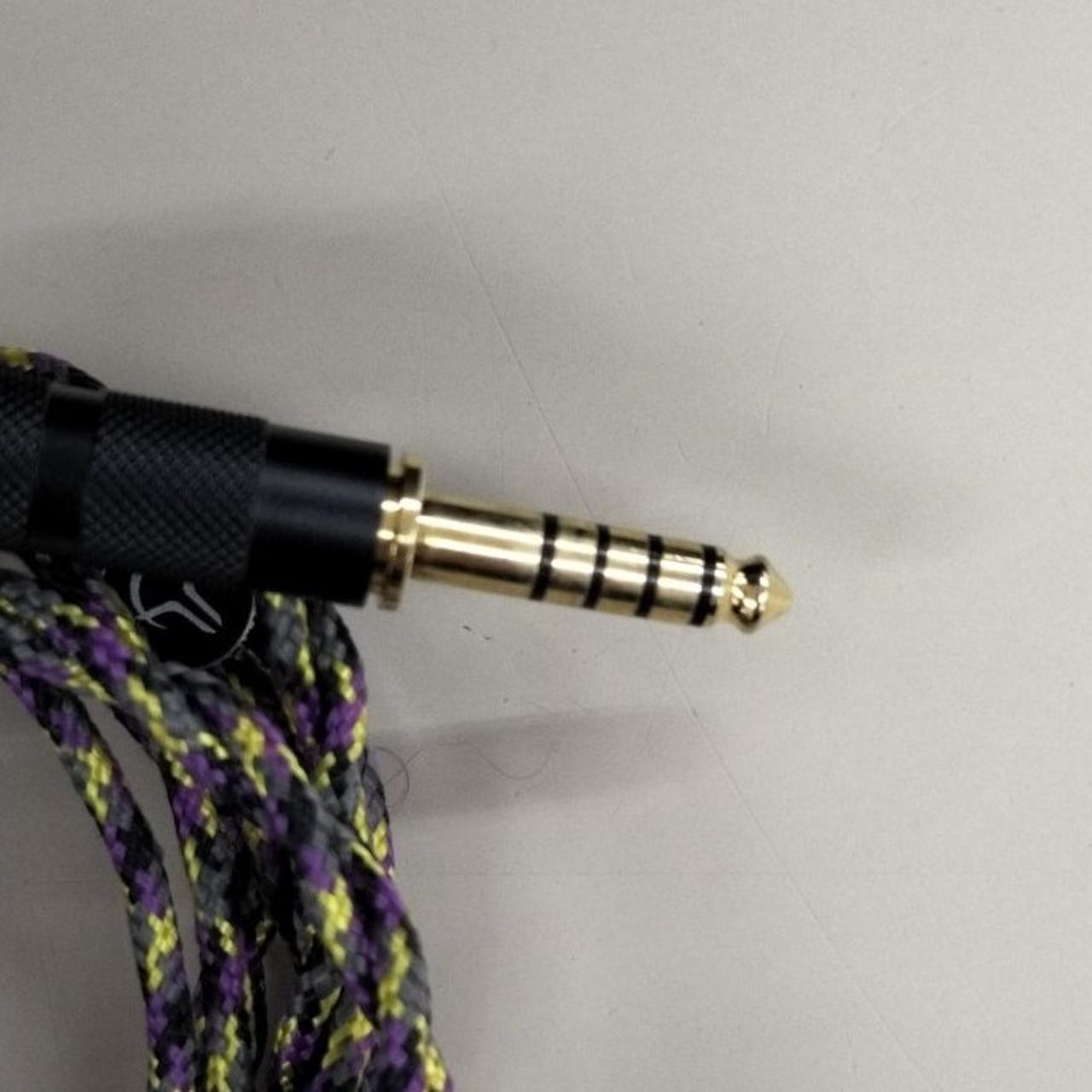 YONGSE IEM Cable 0.78mm 2Pin to 4.4mm Balanced Upgrade Audio Cable
