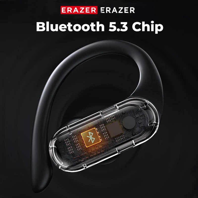 Erazer XT60 Bluetooth 5.3 Earbud Noise Cancelling Low Latency HiFi Ear-clips