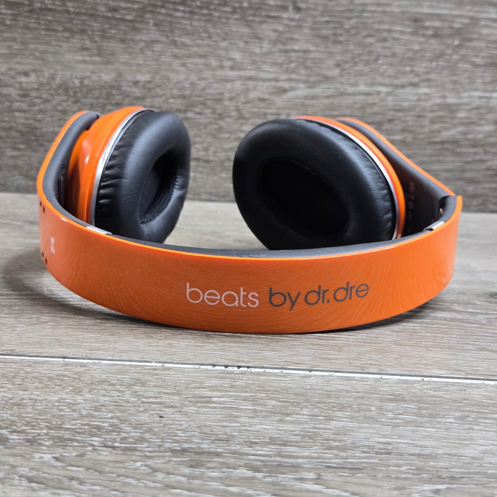 Beats Studio By Dr.Dre 1.0 Headphones Orange Over Ear Wired Tested