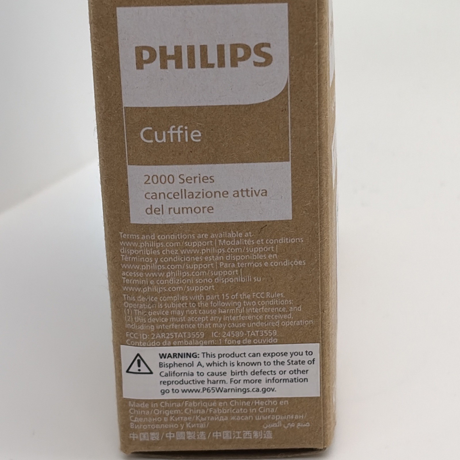 Philips T2520 True Wireless Earbuds, Bluetooth 5.4, Active Noise Cancelling