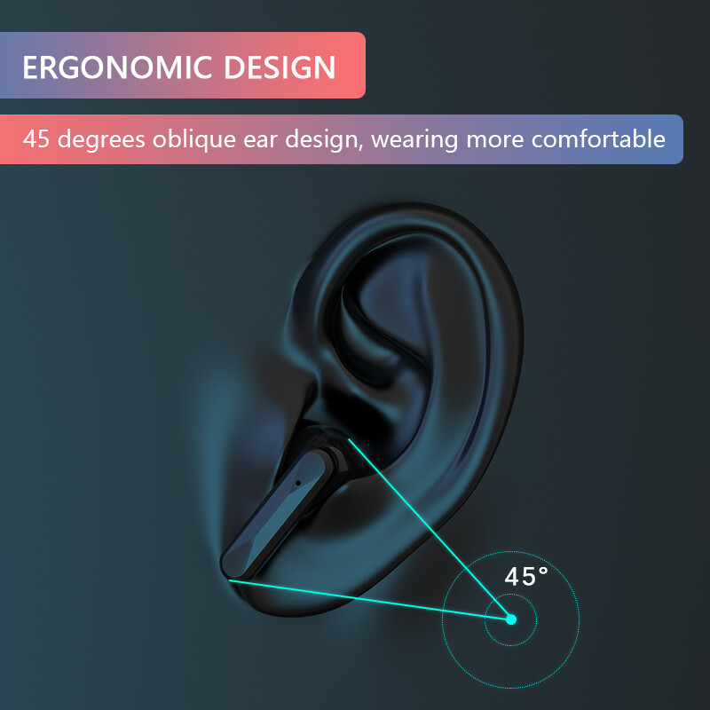 Bluetooth 5.0 Wireless Earbuds Headphone Headset Noise Cancelling TWS Waterproof